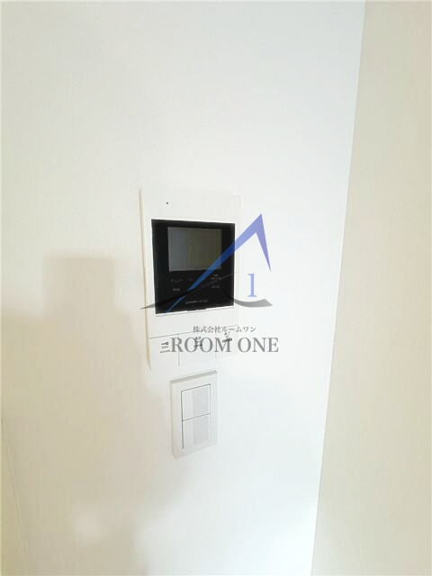 シュガール西前のセキュリティ|モニター付きインターホンです。