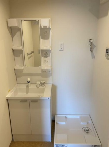 バウムハウス本宿の洗面所