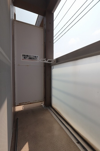 カーサ向洋のバルコニー