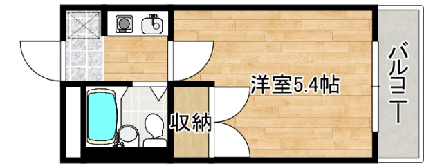 カーサ向洋の間取り