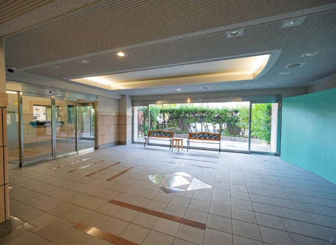 ライオンズマンション両国リバーステージのロビー