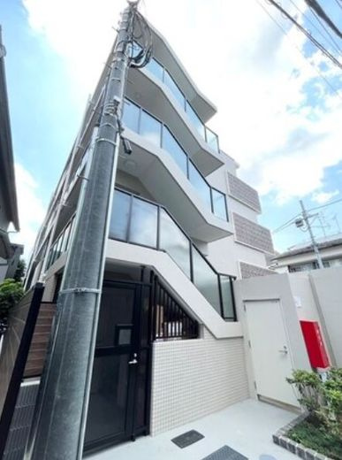 新宿区富久町の賃貸マンションの外観