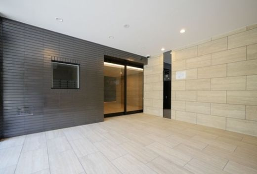 新宿区富久町の賃貸マンションのロビー