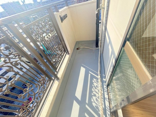 大州タワーのバルコニー