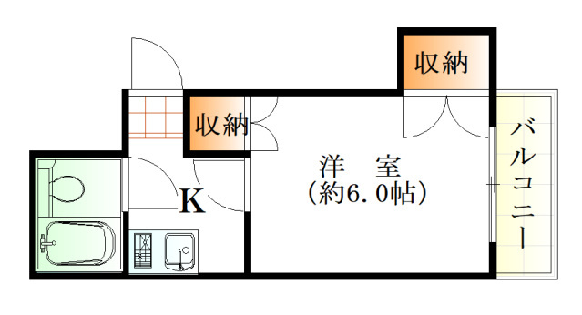 大州タワーの間取り