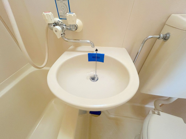 大州タワーの洗面所