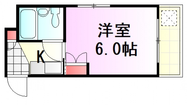 メゾン大州の間取り