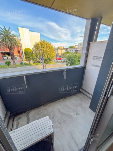 Mark Avenue Tower 久留米No.99のバルコニー|陽当たり良好なバルコニーです♪