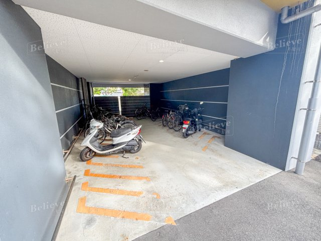 Mark Avenue Tower 久留米No.99のその他共用部分|バイクも停められます♪