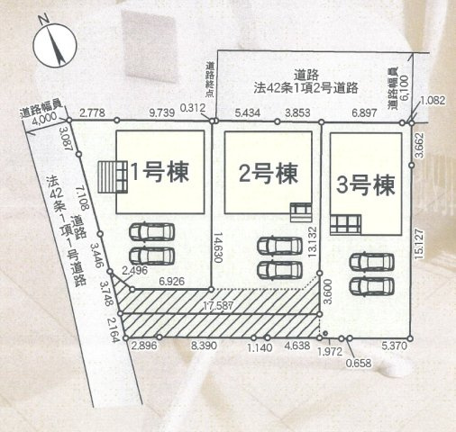 【間取り】 | 沼津市大塚 15期 新築一戸建て 2号棟 | 2号棟の区画図です
