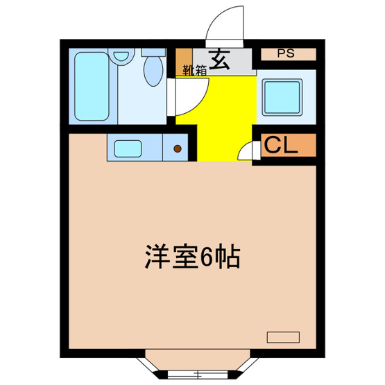 【間取り】 | アリス結城第３　4号棟