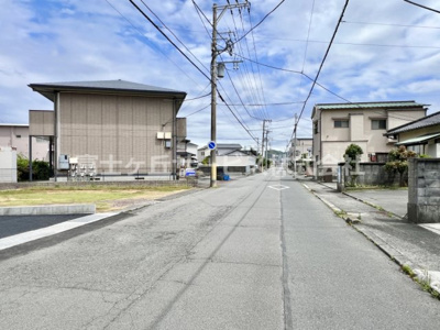 【前面道路含む現地写真】 | 沼津市西間門 9期 新築一戸建て | 前面道路含む現地写真です
