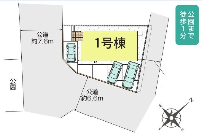 ブルーミングガーデン　倉敷市茶屋町（４期）【仲介手数料無料】の区画図