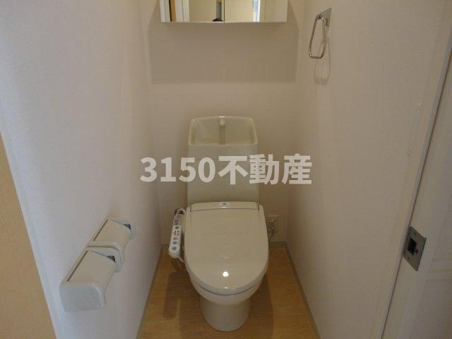 Ｗｉｓｔｅｒｉａ　六条　Ⅰのトイレ|シャワー付トイレ