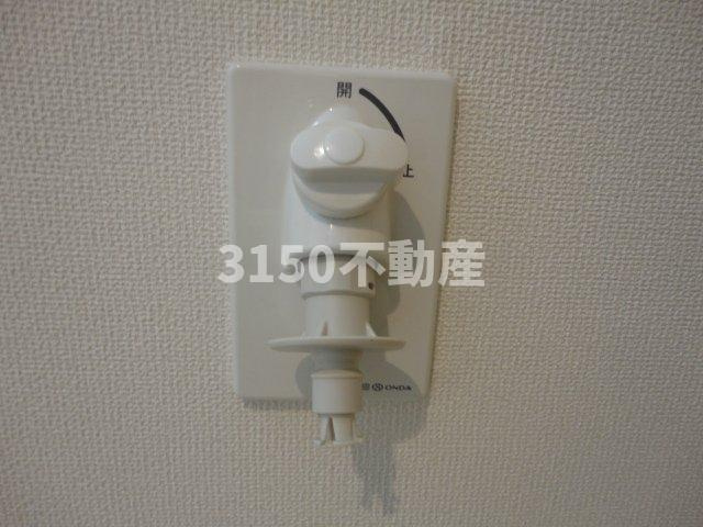 Ｗｉｓｔｅｒｉａ　六条　Ⅰの設備|洗濯機蛇口