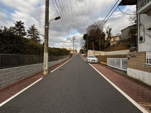 【前面道路含む現地写真】
