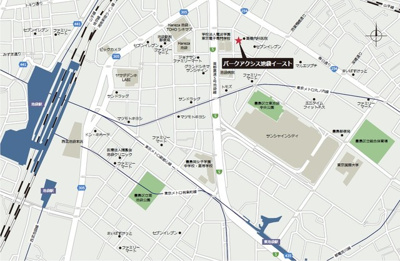 【地図】 | パークアクシス池袋イースト