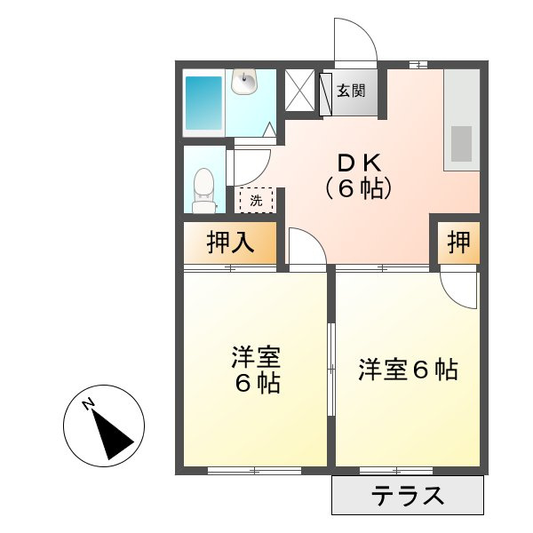 エルディム定金Ⅱの外観
