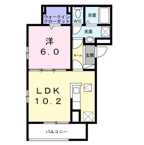 【間取り】 | Ａ－２（エーツー）