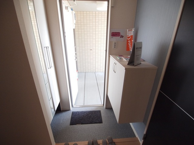 セジュール牧野の玄関