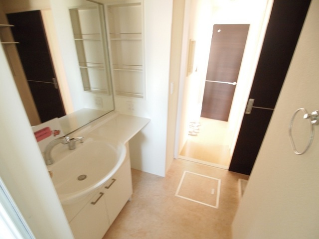 セジュール牧野の洗面所