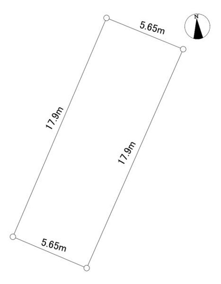 【土地図】 | 西区王塚台5丁目　建築条件無し売土地！