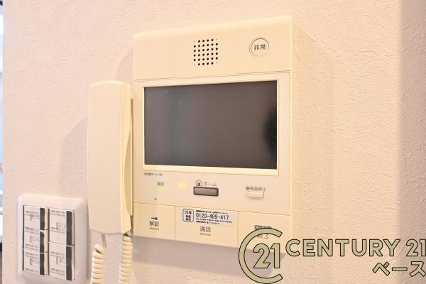 グランデージ王寺の内装|■現地撮影写真■ＴＶモニター付きインターホンで防犯対策もバッチリ！来客も一目でわかり安心です！