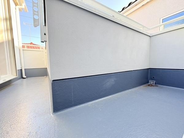 座間市南栗原３丁目の新築一戸建のバルコニー|L字バルコニー