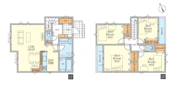 座間市南栗原６丁目の新築一戸建