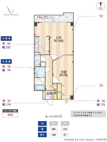 プリメーラリヨンの間取り