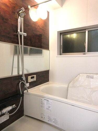 横浜市中区池袋戸建の浴室