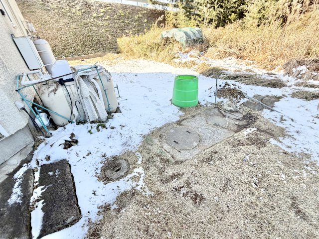 鹿放ケ丘戸建の庭|お庭で自由な時間を過ごせます