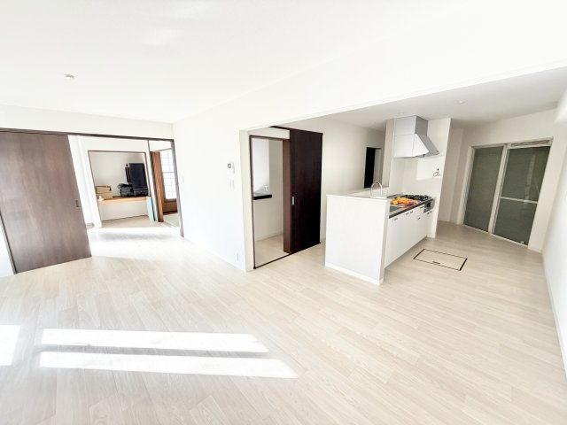 鹿放ケ丘戸建の居間・リビング|居間です