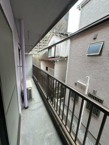 池田マンションのバルコニー