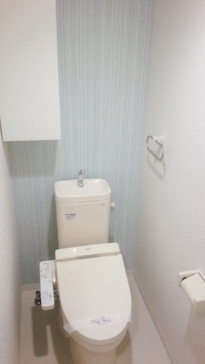 カサグランデ本町のトイレ|落ち着いた色調のトイレです