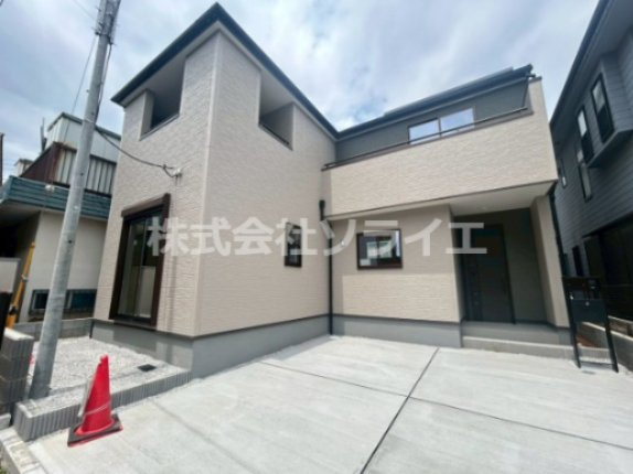 入間市東藤沢第8期全1棟　新築戸建　リーブルガーデンの外観パース