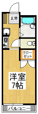 【間取り】 | レオパレス滝谷