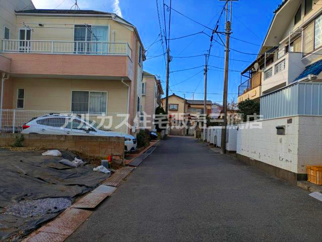 西東京市保谷町３丁目 西武新宿線 西武柳沢駅 新築戸建の前面道路含む現地写真