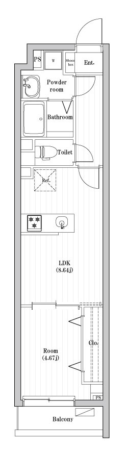 アーバンパーク成増Ⅱの間取り