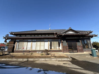【外観】 | 【日本家屋風平家・倉庫ガレージ付】坂東市長須