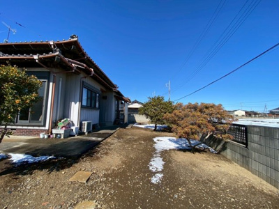 【外観】 | 【日本家屋風平家・倉庫ガレージ付】坂東市長須