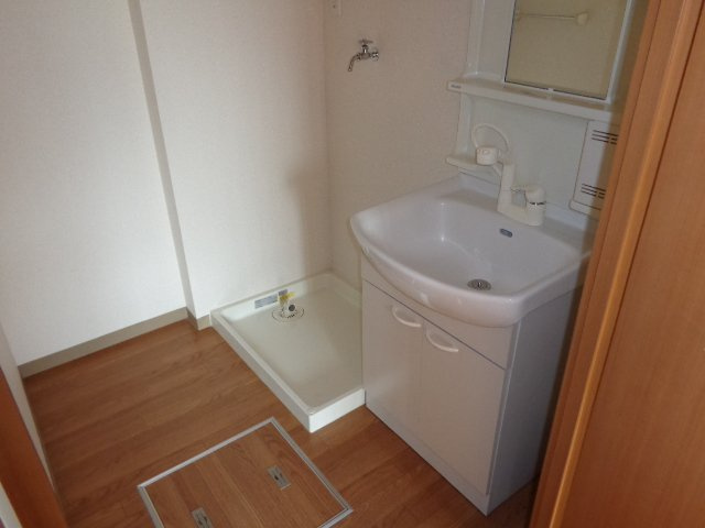 サンフィット・青山の洗面所|洗髪洗面化粧台