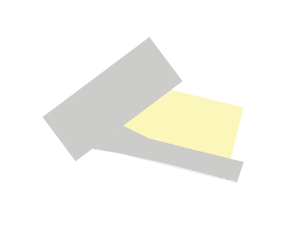 米子市東福原4丁目　土地建物の区画図