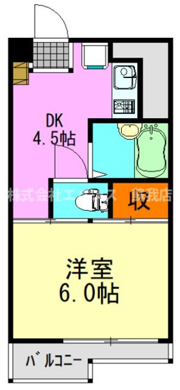 【間取り】 | 南町コーポビアネーズ