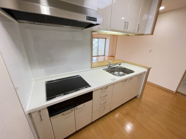 T's garden北柏1号棟のキッチン