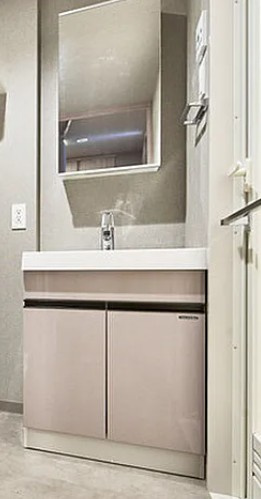 Weave Base -Oji Kamiya 王子神谷の洗面所