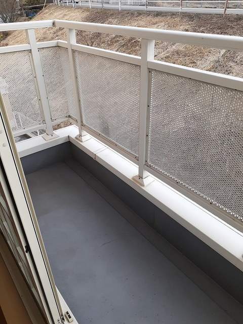 ハウススマイルのバルコニー