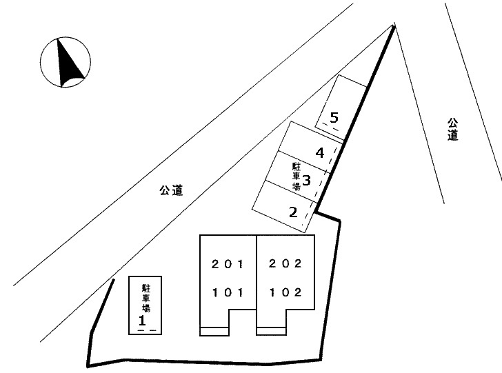 ハウススマイルの区画図