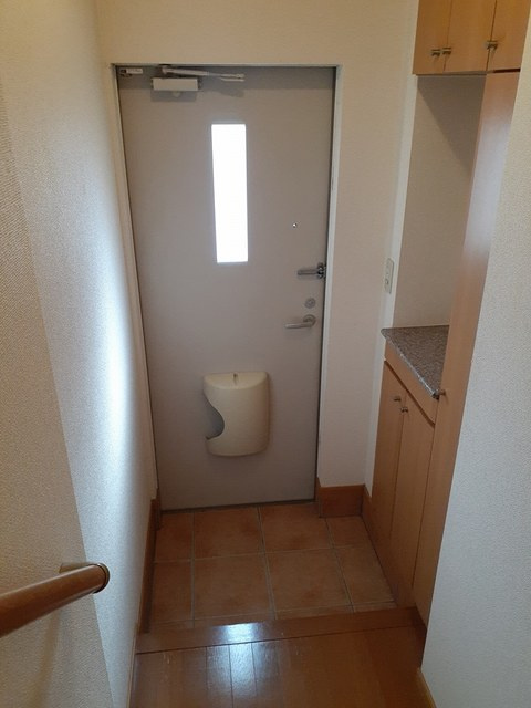 ハウススマイルの玄関