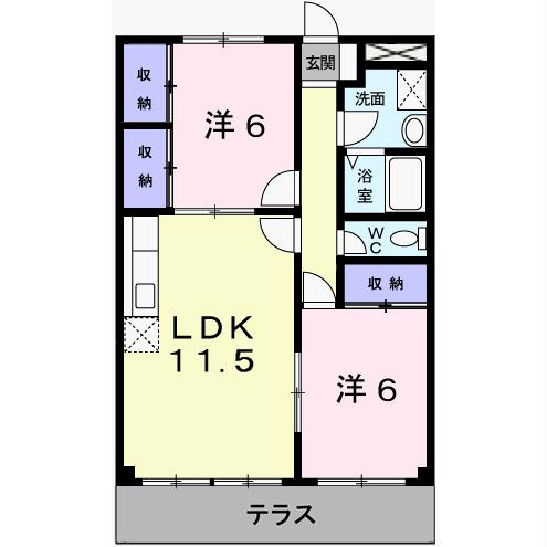 グランディオーズの間取り